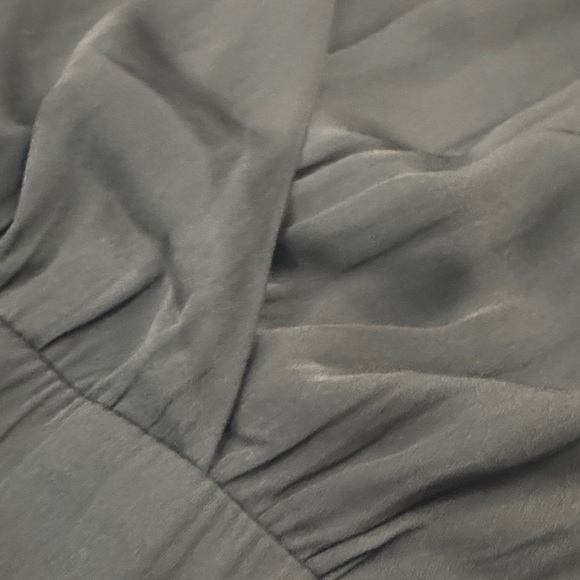 Express Black Silk Jumpsuit - Picture 3 of 6